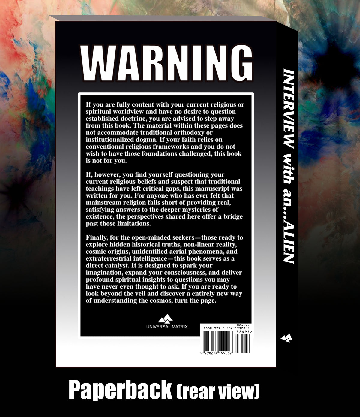 2) Paperback (Rear Cover)
